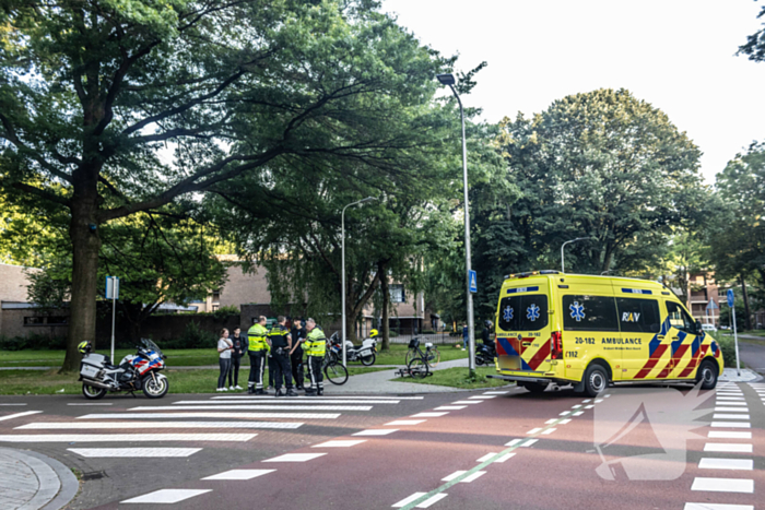 Fietser aangereden op oversteekplaats