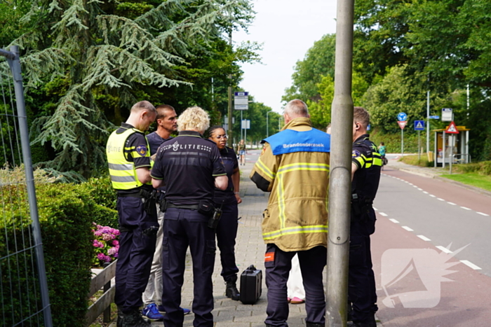 Aanhouding bij grote brand in woning