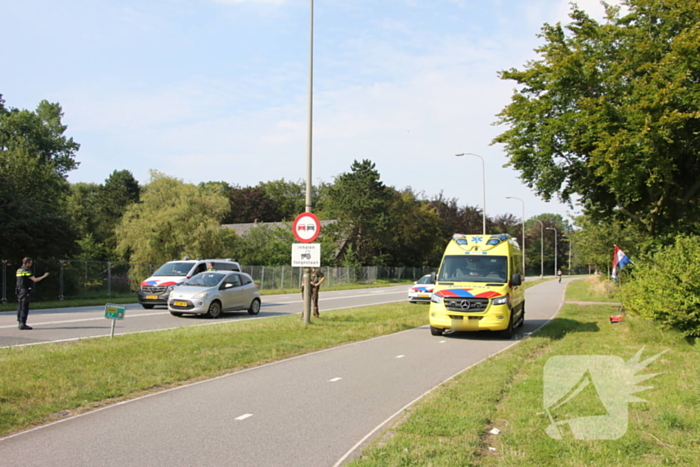 Fietser zwaargewond na ongeval