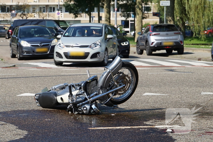 Motorrijder gewond na ongeval met auto