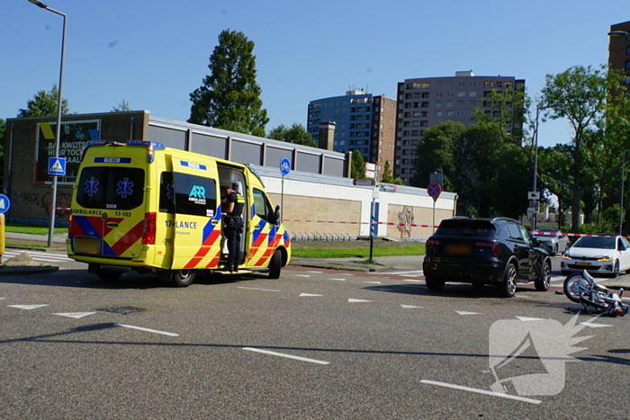 Motorrijder gewond na ongeval met auto