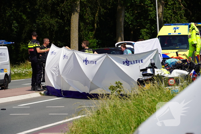 86-jarige fietser overleden bij aanrijding