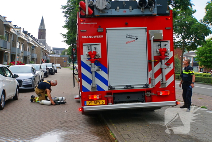 Vergeten pan op kooktoestel veroorzaakt rook in woning