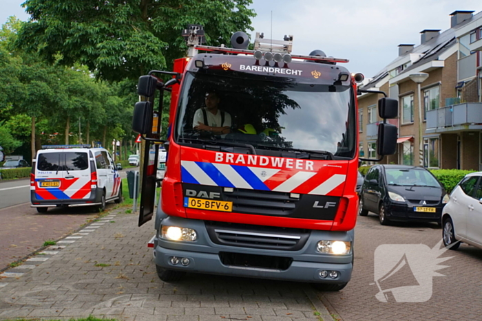 Vergeten pan op kooktoestel veroorzaakt rook in woning