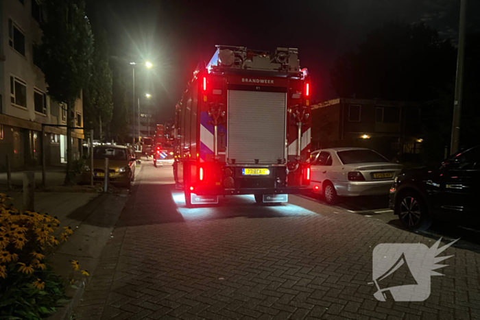 Woning vol rook nadat bewoner in slaap valt