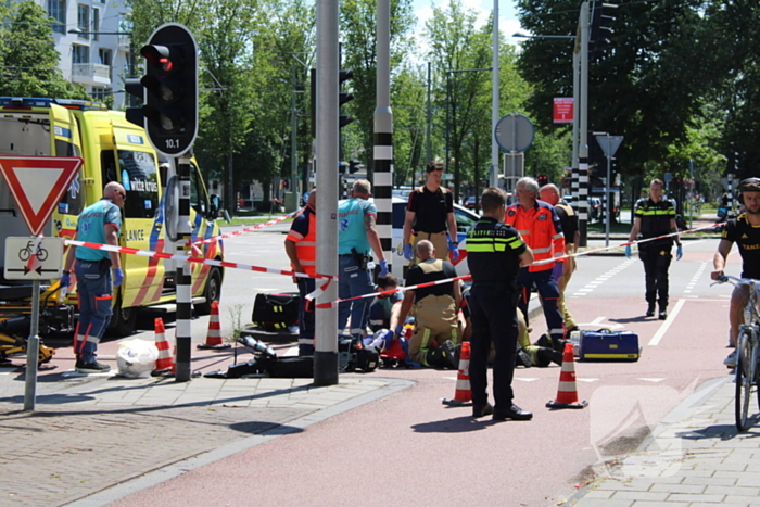 Hulpdiensten groots ingezet waaronder een traumateam