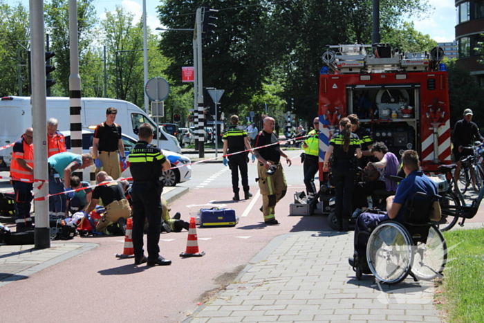 Hulpdiensten groots ingezet waaronder een traumateam