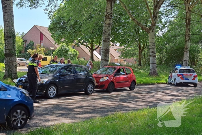 Drie voertuigen betrokken bij kop-staartbotsing