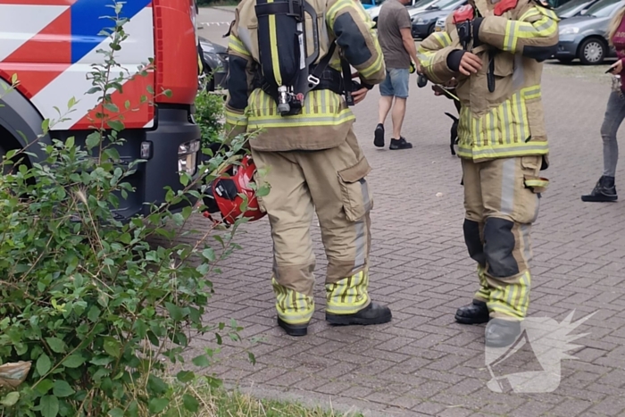 Brandweer ingezet voor brand op balkon