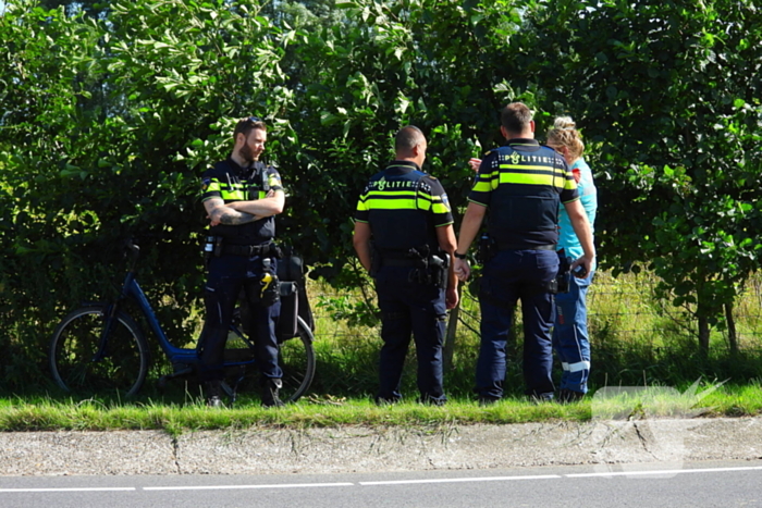 Fietser gewond bij botsing met andere fietser