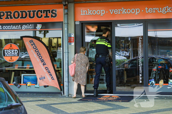 Weer een overval op winkel Used Products