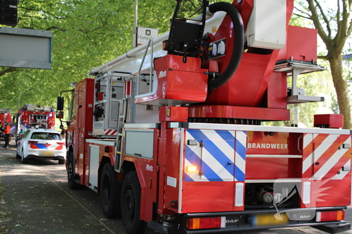 Hulpdiensten groots ingezet voor een te water geraakt persoon