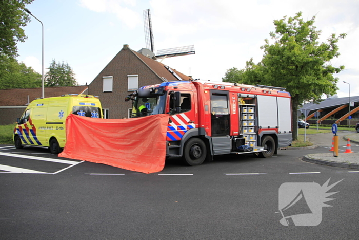 Hulpdiensten ingezet voor gewond aangetroffen persoon