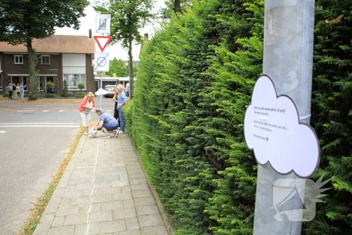 Familie en vrienden herdenken vijf jarige Zeb