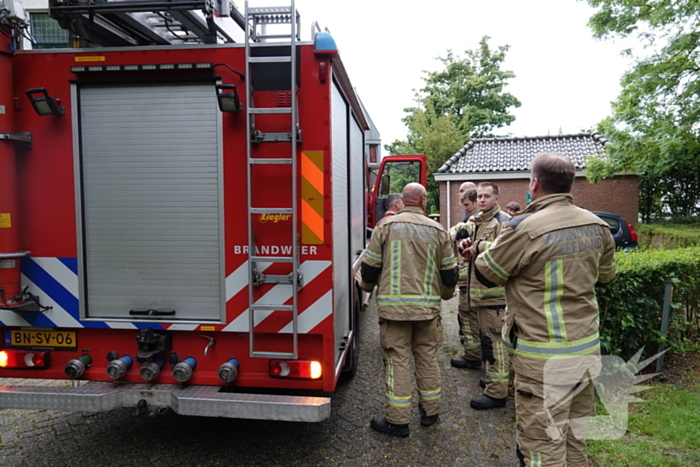 Loempia in magnetron zorgt voor rookontwikkeling en brandweer inzet