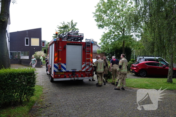 Loempia in magnetron zorgt voor rookontwikkeling en brandweer inzet