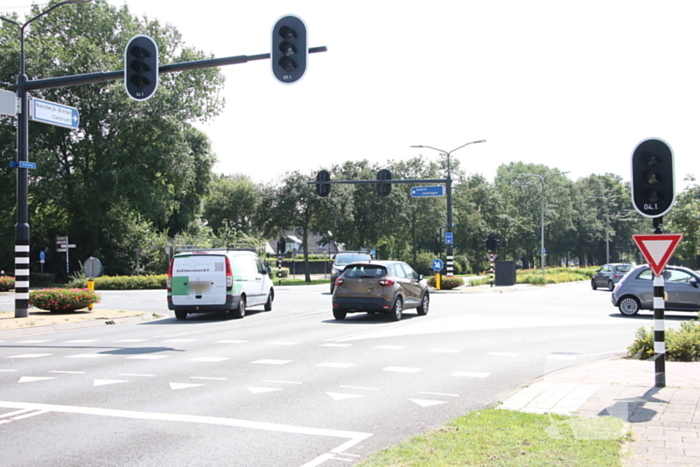 Chaos op kruising na uitvallen verkeerslichten