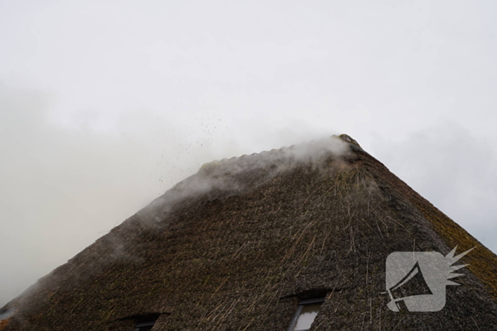 Stolpboerderij verwoest door uitslaande brand