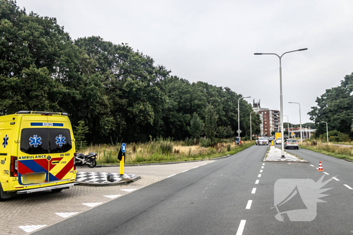 Motorrijder aangereden door automobilist