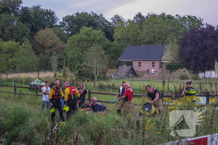 Hulpdiensten ingezet voor te water geraakt persoon