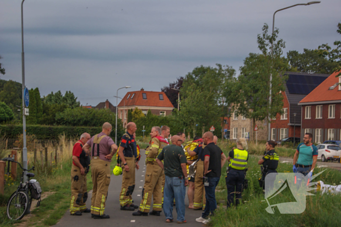 Hulpdiensten ingezet voor te water geraakt persoon