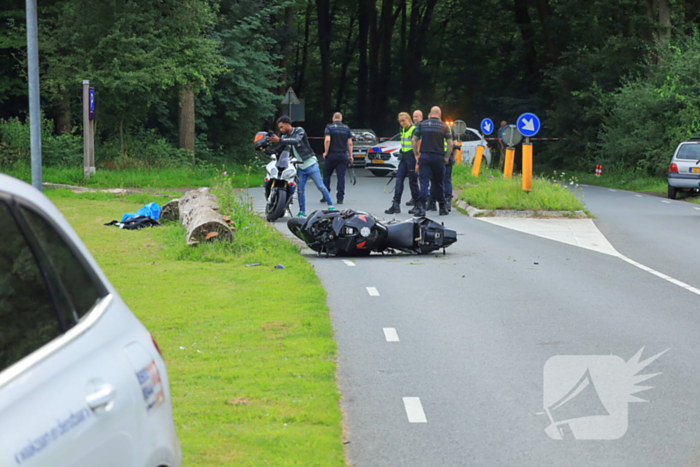 Motorrijder zwaargewond na ongeval