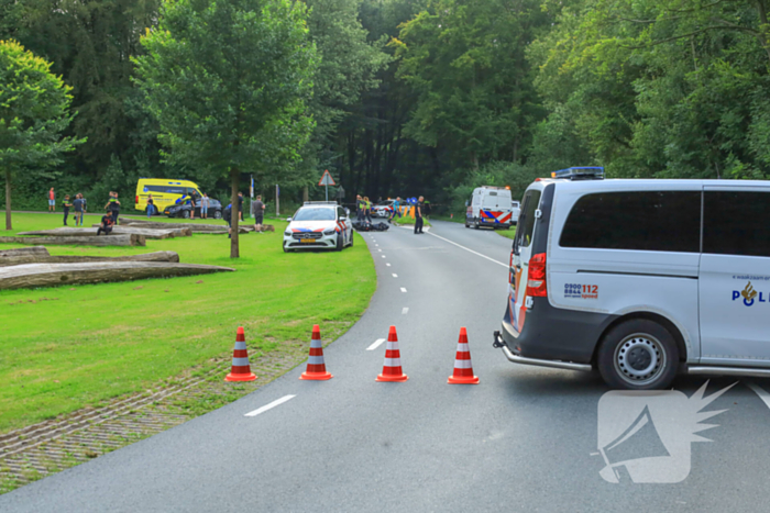 Motorrijder zwaargewond na ongeval