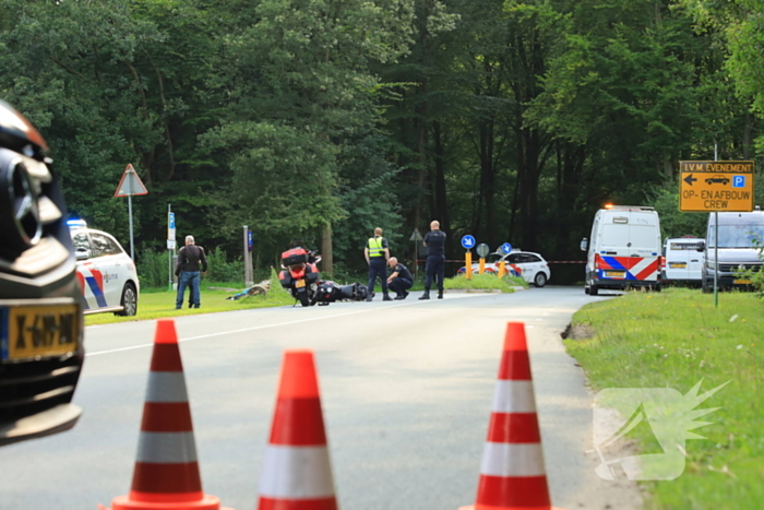 Motorrijder zwaargewond na ongeval