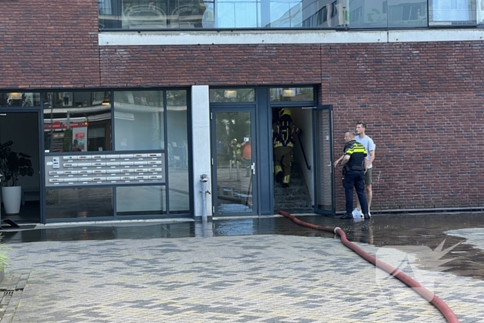 Brandweer ingezet voor brand op balkon