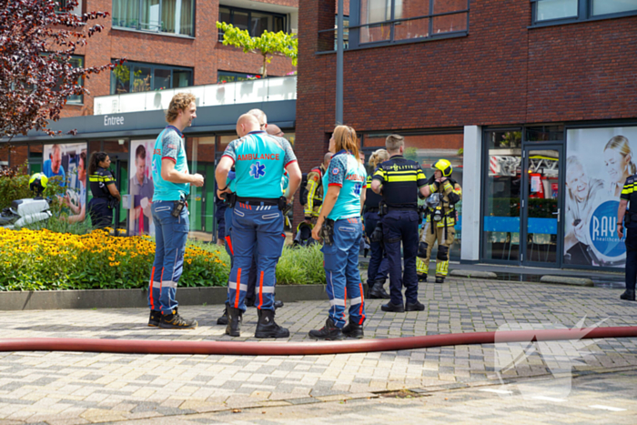 Brandweer ingezet voor brand op balkon