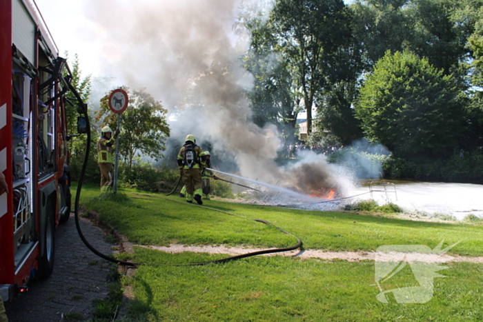 Opnieuw brand bij pleziervaartuig