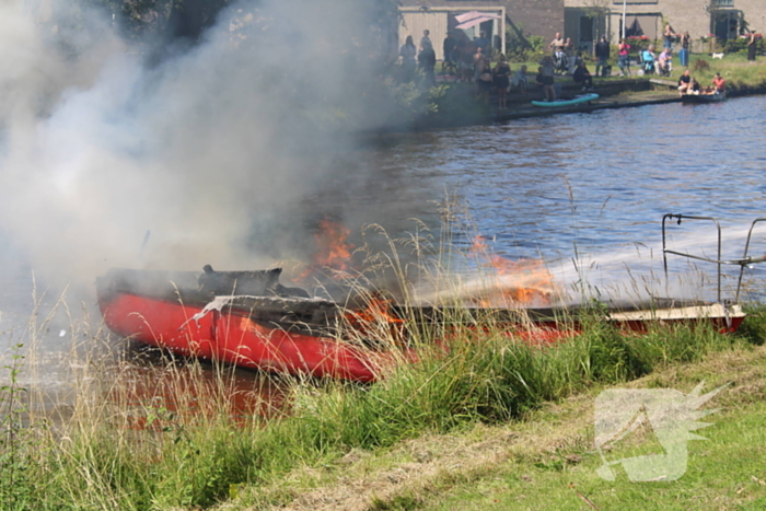 Opnieuw brand bij pleziervaartuig