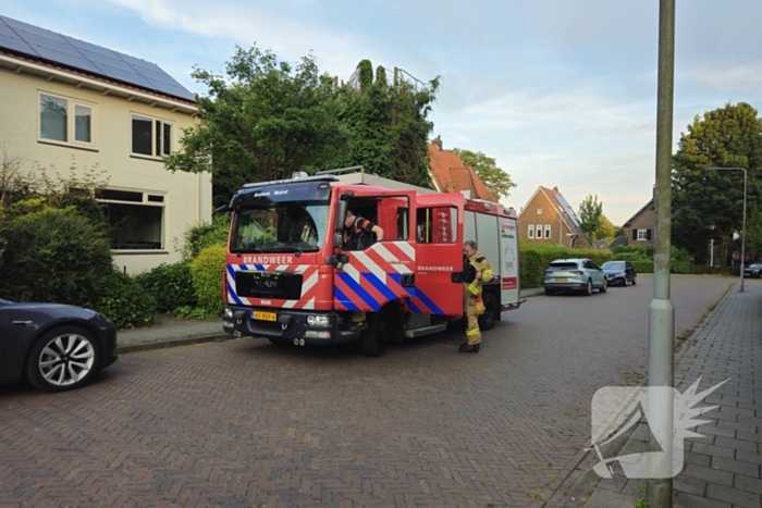 Brandweer en netbeheerder ingezet voor gaslekkage