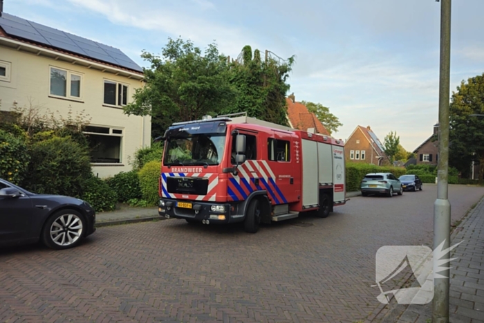 Brandweer en netbeheerder ingezet voor gaslekkage