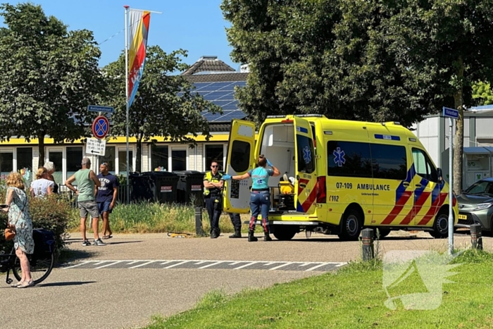 Persoon gewond bij ongeval