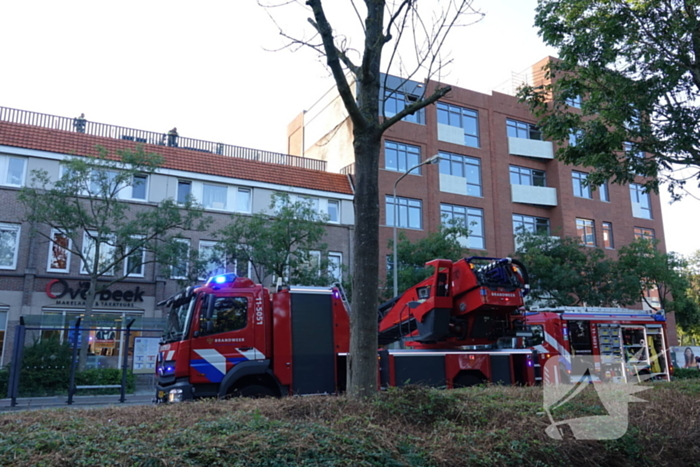 Grote brand in appartementencomplex