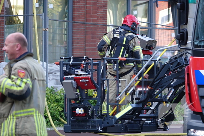 Grote brand in appartementencomplex