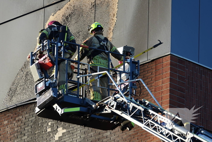 Grote brand in appartementencomplex