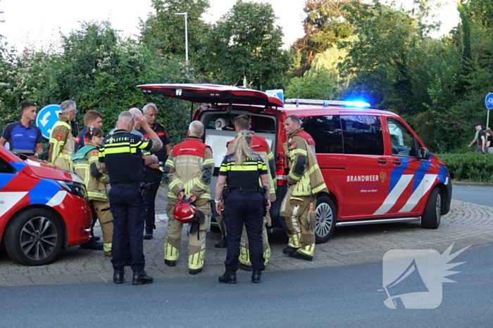 Grote brand in appartementencomplex