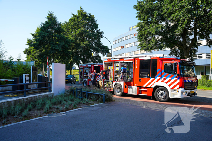 Hotel Van der Valk ontruimd door brand