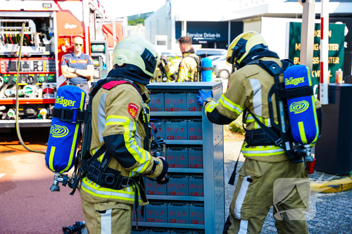 Hotel Van der Valk ontruimd door brand