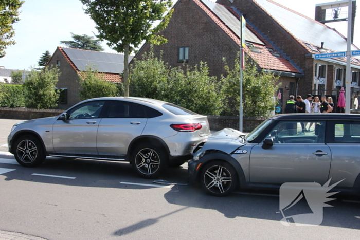 Flinke schade bij kop-staart botsing