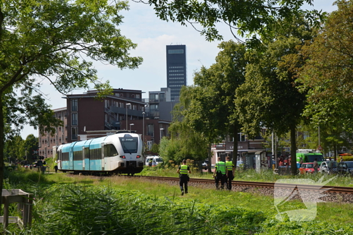 Hulpdiensten ingezet voor aanrijding met trein en persoon