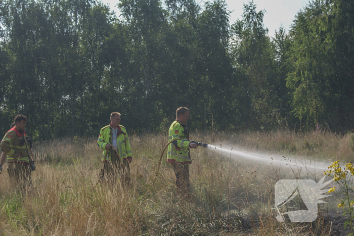 Brandweer blust bosschage brand