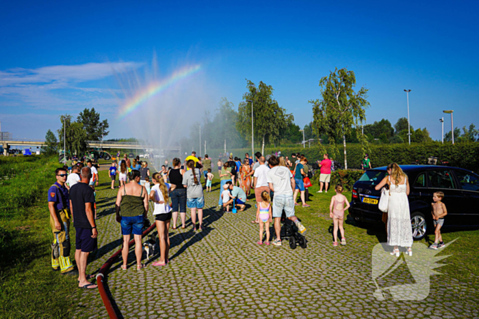 Waterfestijn zorgt voor veel plezier en afkoeling