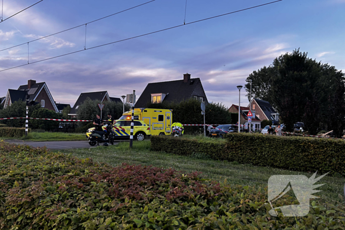 Scooterrijder zwaargewond bij aanrijding met tram