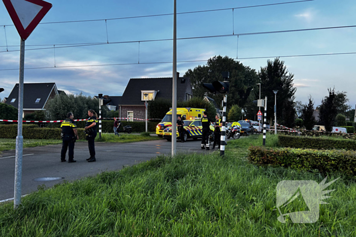 Scooterrijder zwaargewond bij aanrijding met tram