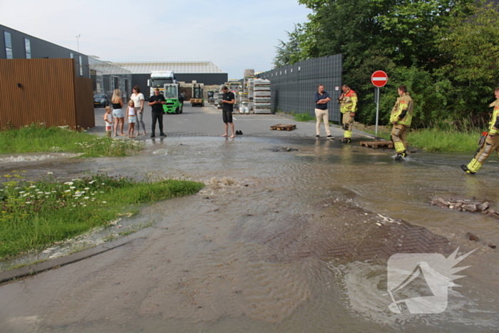 Flinke wateroverlast door waterleidingbreuk