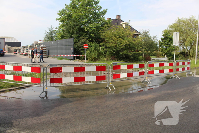 Flinke wateroverlast door waterleidingbreuk