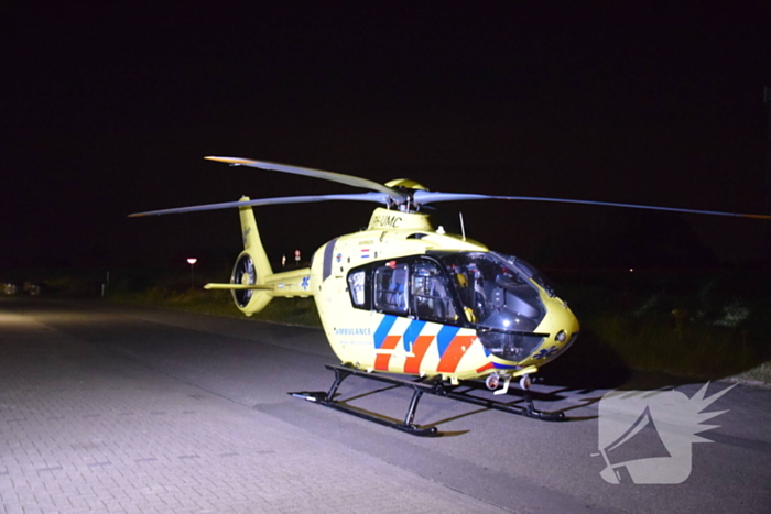 Traumahelikopter ingezet voor noodsituatie op vakantiepark